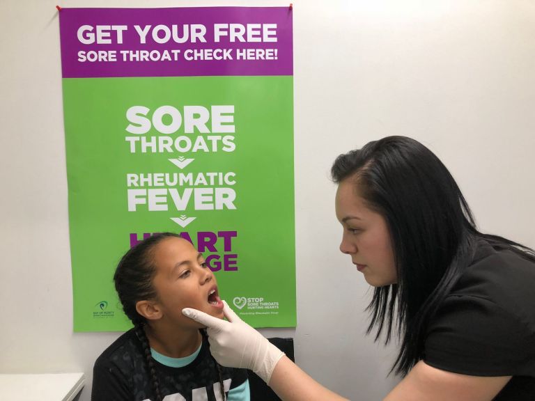 Rheumatic Fever  Sore Throat Service