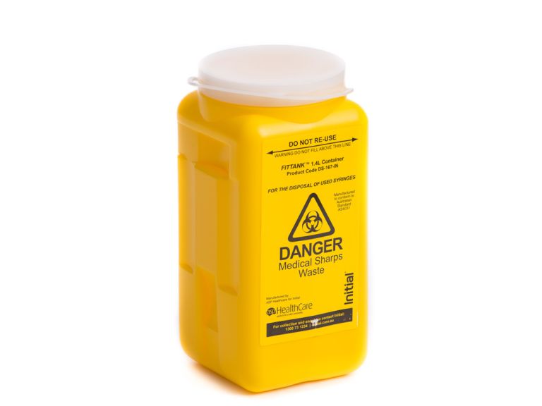 Safe needle disposal